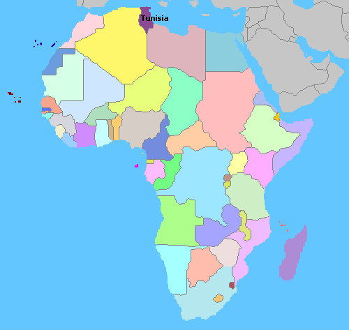 Map of Africa