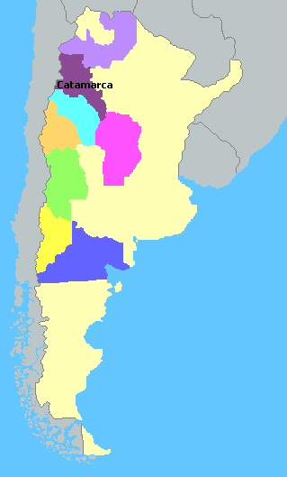 Map of Argentina Wine Regions