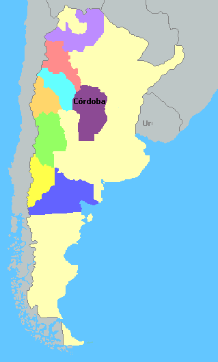 Map of Argentina Wine Regions