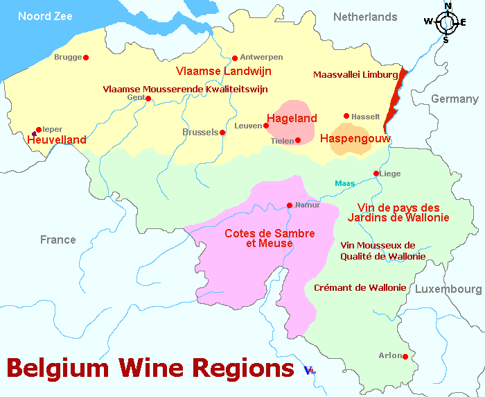 Wine Regions of Belgium
