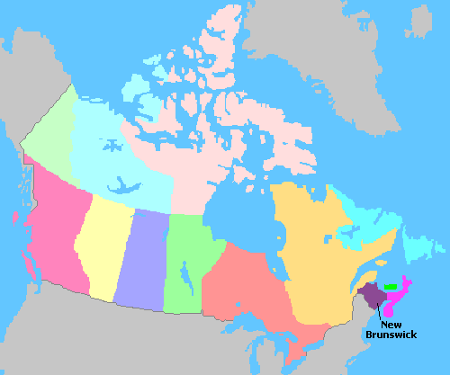 Map of Canada