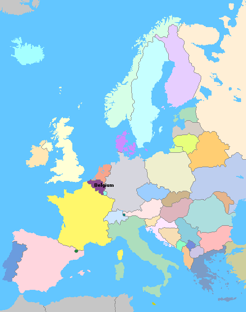 Map of Europe
