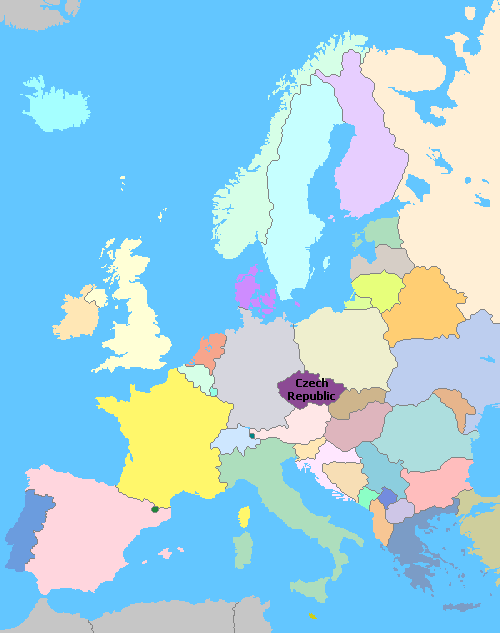 Map of Europe