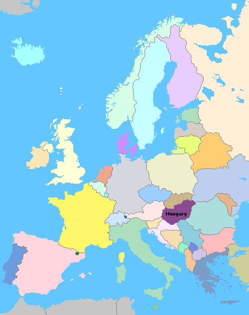 Map of Europe