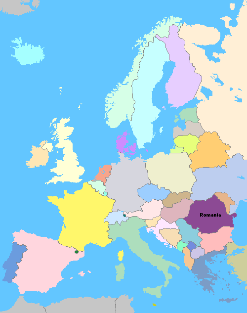Map of Europe