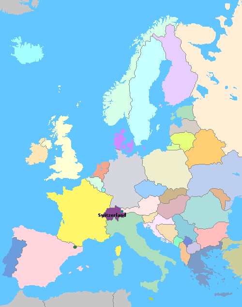 Map of Europe