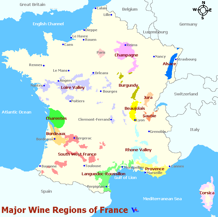 France AOC Map