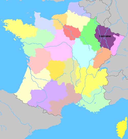 Map of France