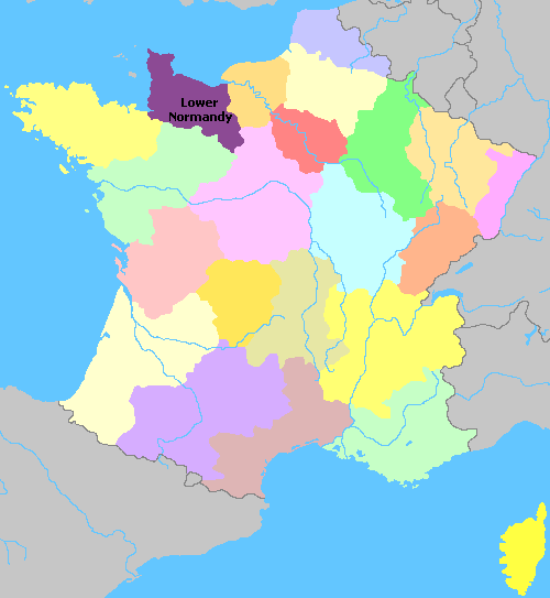 Map of France