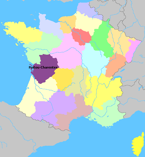 Map of France