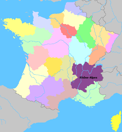 Map of France