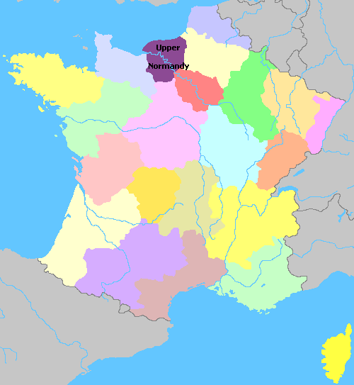 Map of France