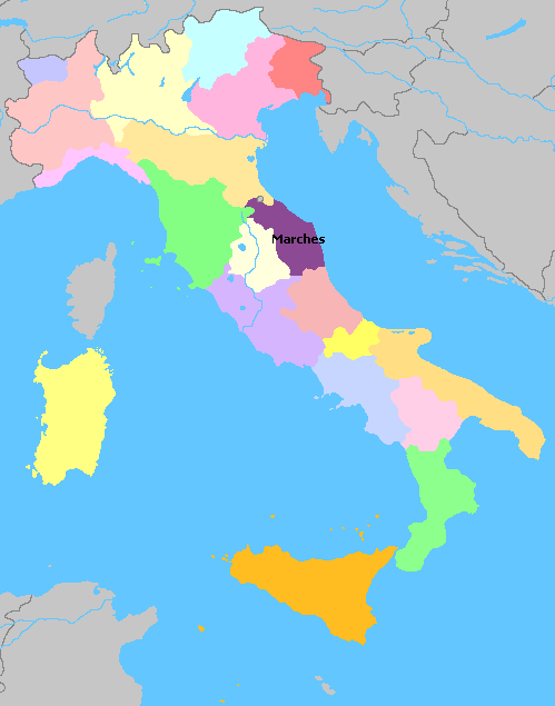 Map of Europe Wine Regions