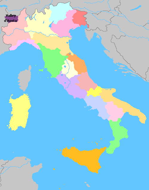 Map of Europe Wine Regions
