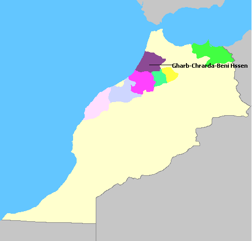 Map of Morocco Wine Regions