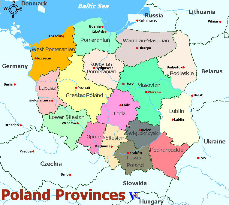 Poland Map