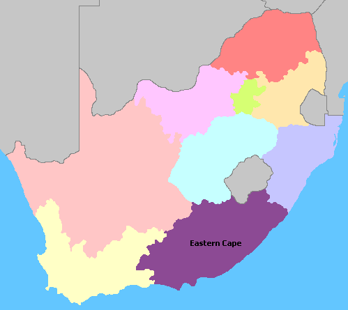 Map of South Africa Wine Regions