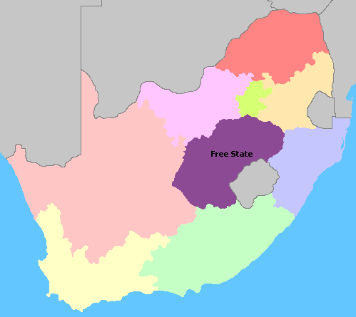 Map of South Africa Wine Regions