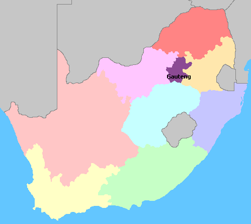 Map of South Africa Wine Regions