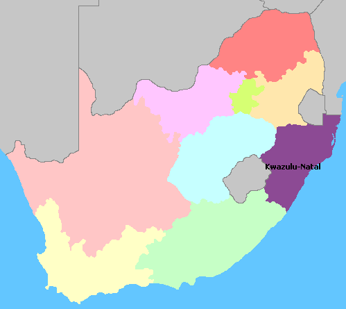 Map of South Africa Wine Regions