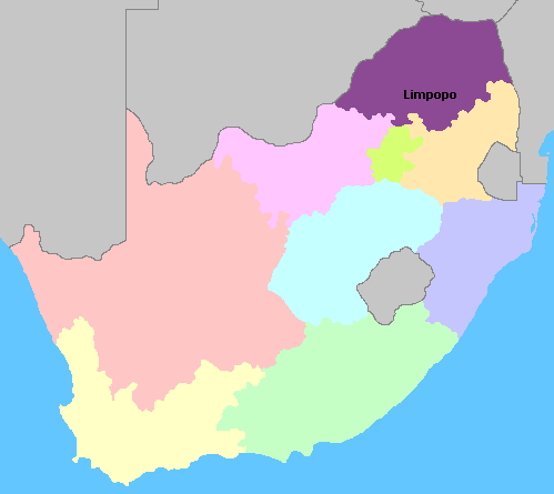 Map of South Africa Wine Regions