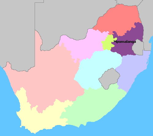 Map of South Africa Wine Regions