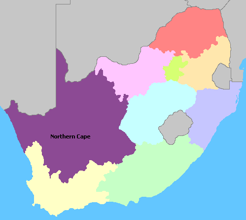 Map of South Africa Wine Regions