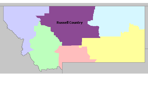 Map of Montana Wine Regions