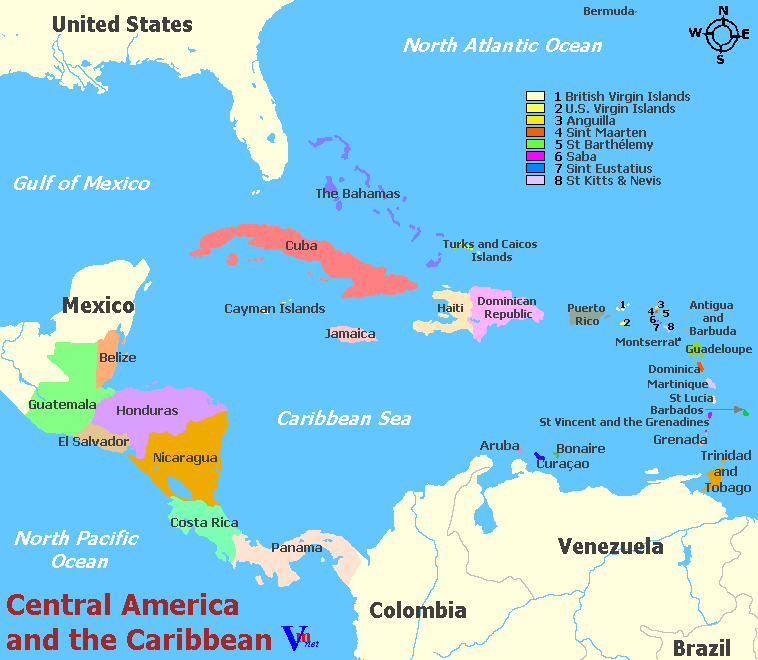 Central America and Caribbean